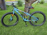 MTB Fatbike 26" 7 växlad. Blå/Orange
