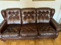 Lädersoffa