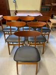 Teak stolar, dansk design