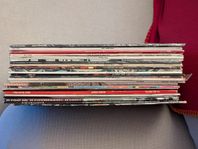 Samling med LP-skivor
