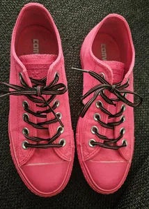 Knallrosa Converse All Star stl 37