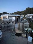 Husvagn med säsongsplats på stocken camping 