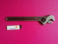 Bahco Skiftnyckel 3/8" – Vintage, PAT No 40417 