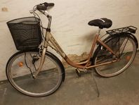 Dam och herr cyklar 