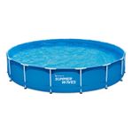 Pool med stålställning
