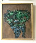 Lambert Werner målning storlek 40x47