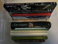 Bokpaket med trädgårdsböcker