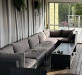 utemöbler Hillerstorp en stor soffgrupp med bord