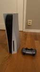 PlayStation 5 standard edition med kontroll