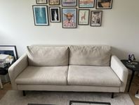 Soffa ”Sandhamn”, 3-sits ljusbeige 