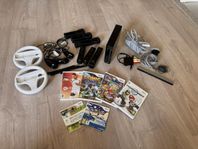 Nintendo Wii med HDMI-adapter