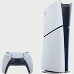 PS5 med en kontroll
