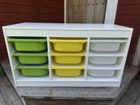 IKEA TROFAST – Förvaringsmöbel med 9 backar och lock