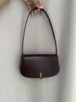 YSL Yves Saint Laurent Mini Voltaire In Box Bag Burgundy