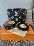Exklusive Louis Vuitton svart / beige handväska i ny skick