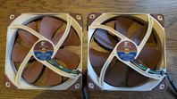 Noctua NF-14 och Corsair fläktar