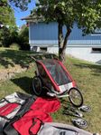 Thule Chariot Cougar 2 många tillbehör