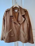 H&M brun jacka i storlek 38