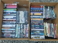 200 DVD-filmer blandat