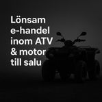 Lönsam ATV/motorbutik online – stor potential