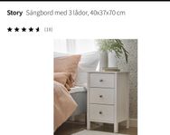 sängbord Story Mio