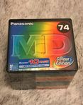 PANASONIC MINIDISKAR 10 st helt ny