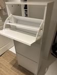 IKEA BISSA skoskåp vit – 3 fack, lågt pris