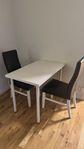 Matbord + 2 stolar
