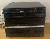 elektronik dvd recorder/förstärkare