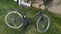 26'' Btwin Elops 300 City Bike - Black
