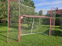Hockeymål med backstop
