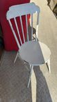 snygga retrostolar i metall vintage. + designsoffa mm.