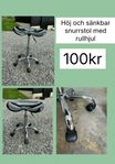 Höj och sänkbar snurrstol