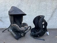 Bilbarnstolar: BeSafe och Biltema 