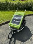 Cykelvagn för 2 barn (Croozer kid for 2)