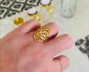 Dam ring i 22K guld