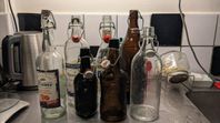 Bygelkork Patentkork Glasflaskor