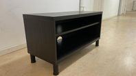 Dark brown TV stand