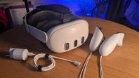 Meta Quest 3 128GB + Uppgraderad Head Strap
