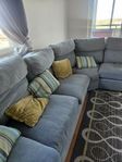 Large L soffa 