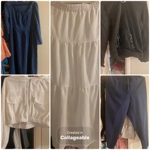 Klädpaket med damkläder 