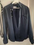 Eton M Slim mörktblå denim
