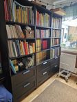 brimnes bokhylla ikea svart 