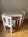 Ikea Kritter bord + 2 stolar