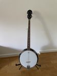 Vision 4-strängad banjo med stativ – 750 kr