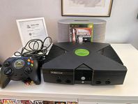 Orginal XBOX inkl 1 kontrol samt 1 spel