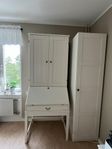 IKEA Hemnes sekretär/hemmakontor med stol