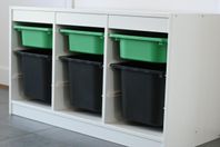 IKEA Trofast förvaring samt bord och stolar