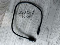 USB C to C , cable , 36 cm 