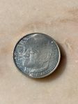 GERMANY 5 Mark 1978D UNC Birth of Gustav Stresemann - Silver